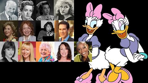 Animated Voice Comparison- Daisy Duck (Disney)