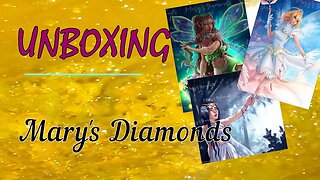 Unboxing all my Mary's Diamonds Stash | Part 2 | 31 days of Crafting