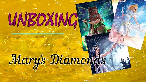 Unboxing all my Mary's Diamonds Stash | Part 2 | 31 days of Crafting