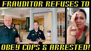 Frauditor Refuses to Stop Filming at Court House & Arrested!