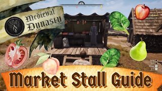 Medieval Dynasty Market Stall Guide