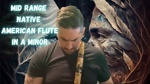 Mid Range Native American Flute In A Minor Made By Rising Moon Flutes