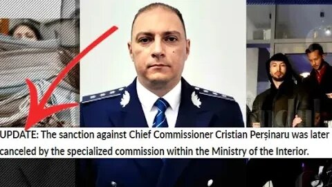 UPDATE - Romanian Chief Commissioner Dodges Sanction for Violations in Tate Investigation