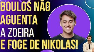 HILÁRIO: Boulos não aguenta a zoeira e foge de Nikolas!