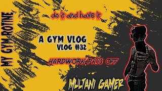 My GYM Routine | A GYM Vlog | Trip To My Gym | Chest And Back Workout | MULTANI GAMER