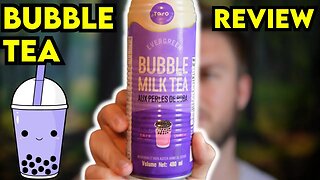 Evergreen Taro Bubble Milk Tea Review