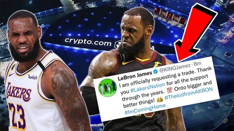 BREAKING NEWS! LeBron James request trade from the TERRIBLE Los Angeles Lakers! ...Or did he?