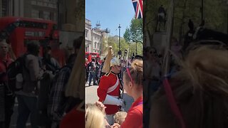 They all jump 😆 🤣 😂 #horseguardsparade