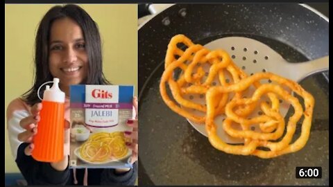 Gits Instant Jalebi Review | Sweet Dessert in the 15 Minutes | So Saute