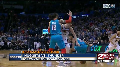 Denver Nuggets complete regular season series sweep of Oklahoma City Thunder with 115-105 victory