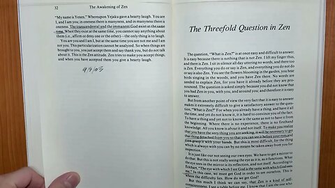The Awakening of Zen 005 by D.T. Suzuki & Christmas Humphreys 1980 Audio/Video Book S005