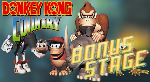 Donkey Kong Country - All Animal Buddy -All Bonus Stages (SNES, Wii, Wii U, Nintendo Switch) Full HD