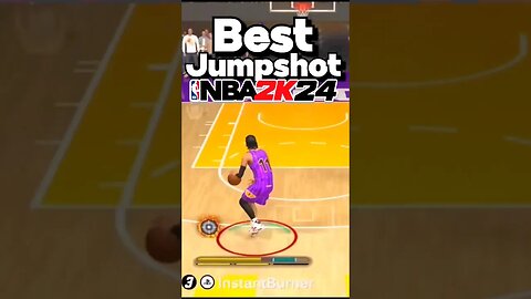 BEST JUMPSHOT FOR ANY BUILD NBA 2K24 #instantburner #nba2k