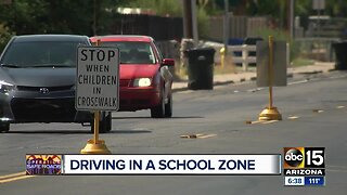Rules of the road when driving in Arizona school zones