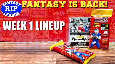 Fantasy Football Card Game Battle | ONLY Players PULLED, Multipliers For Parallels & HITS! FRL 2023