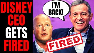 Disney CEO Bob Chapek Gets FIRED, Bob Iger Comes Back To Replace Him | Woke Disney DISASTER