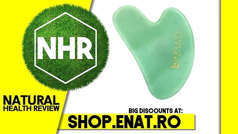 Beauty By Earth, Jade Gua Sha, Scraping Massage Tool, 1 Tool