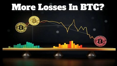 Bitcoin News | Bitcoin Price Plunges Again And Now Vulnerable To More Losses | More Losses In BTC? |