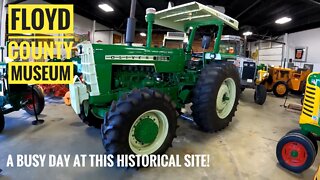 Floyd County Museum: Charles City, Iowa! We Check Out The Olivers On Display At The Oliver Museum!