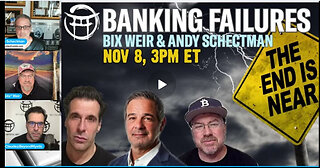 Banking Failures - Buy Gold, Silver, Cryptos! Bix Weir, Andy Schectman & Jean-Claude!