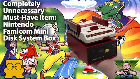 Completely Unnecessary Must-Have Item - Nintendo Disk System Case Mini Famicom Classic Box