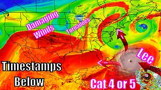 This Just Got Crazy, Potential Cat 4, Cat 5 Major Hurricane Coming? - The WeatherMan Plus