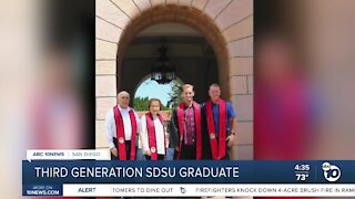 Third generation San Diego State grad continues family legacy