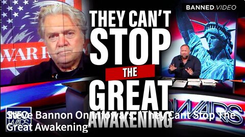 Steve Bannon on Infowars: 'They Cant Stop the Great Awakening'