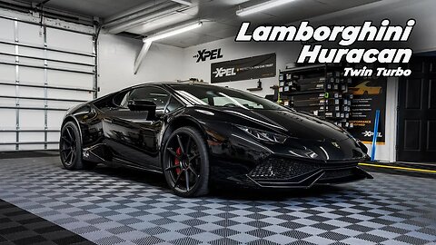 Detailing a Twin Turbo Lamborghini Huracan Previously Owned by DDE | What a WILD Car...