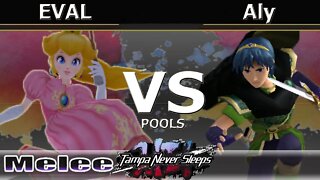 ESPR|EVAL (Peach) vs. Aly (Marth) - Melee Pools - TNS7