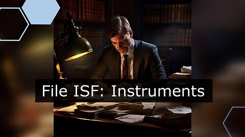 How to File ISF for Musical Instruments