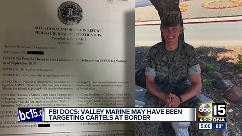 Sources: Missing AZ Marine may have been targeting cartels