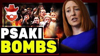Jen Psaki EMBARASSED After Claiming Republicans Want To DEFUND The Police