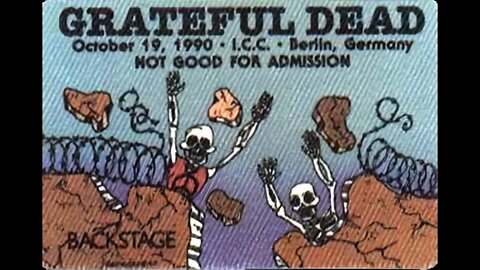 Grateful Dead [1080p HD Remaster] October 19, 1990 - International Congress Centrum Berlin, Germany