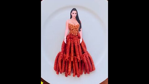 Making Outfits Using Food