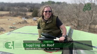 Juggling on a Roof