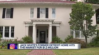 Jack White's former home in Detroit's Indian Village for sale for $1.2 million