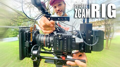 Z CAM F6 Rig➡ Cage / Grip Remote / V-mount Battery / Wireless Video & Follow Focus