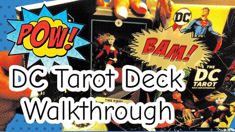 The DC Tarot Card Deck Walkthrough