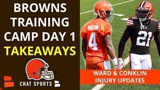 Top Takeaways From Day 1 Of Cleveland Browns Training Camp