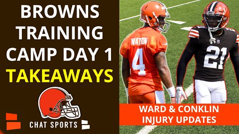 Top Takeaways From Day 1 Of Cleveland Browns Training Camp