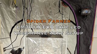 Optimizing Your Grow: Setting Up a Vegetative Tent with the New Spider Farmer EVO Chip LED