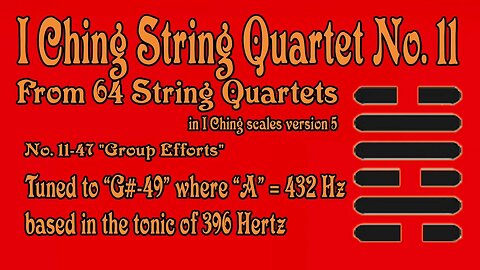 Richard #Burdick's #String #Quartet No. 11, Op. 308 No.11 - tuned to 396 Hertz @ArrangeMe