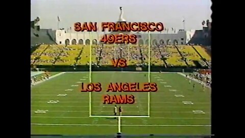 1977-10-02 San Francisco 49ers vs Los Angeles Rams