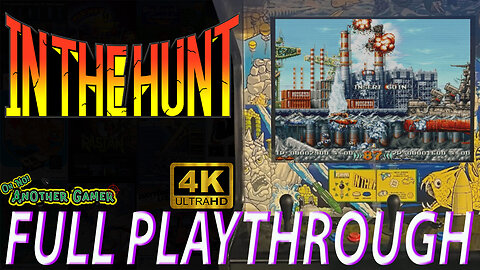 In The Hunt (1993) [Arcade] 🕹🔥 Intro + Gameplay (full playthrough)