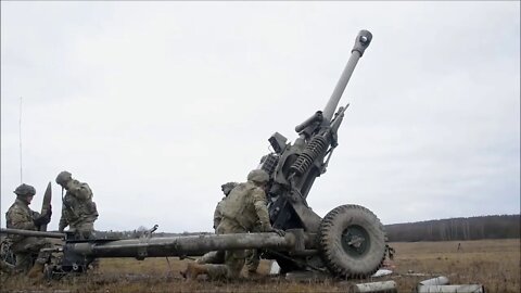 173rd Airborne Brigade Howitzer Live-Fire Exercise