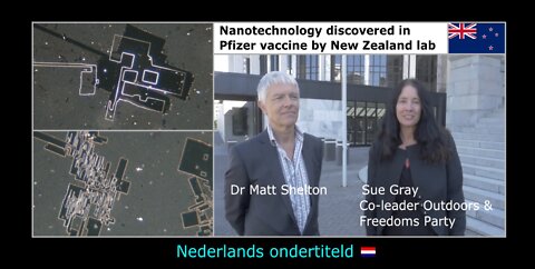 Nanotechnology discovered in Pfizer vaccine by New Zealand lab (Nederlands ondertiteld)