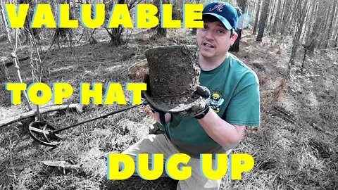 VALUABLE FINDS: Metal Detecting 1800's TOP HAT (2019)