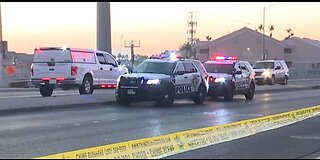 PD: 2 killed in early morning fiery crash in east Las Vegas