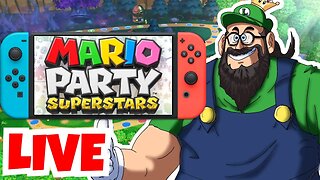 I JUST WANNA WIN ONE!!! | Mario Party Superstars w/ Viewers LIVE!